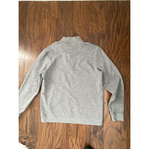 Ted Baker London Sweater Mens Size 3 US Small Gray 1/4 Zip Pullover Stretch CO41 - Picture 7 of 7